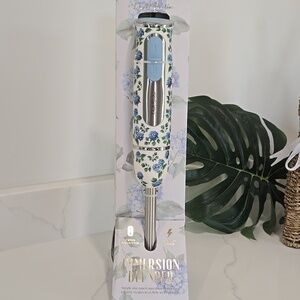 Dwell Studio Immersion Blender 500W 2-Speed Blue Hydranges Hand Blender NEW